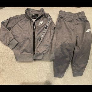 Nike toddler track suit
